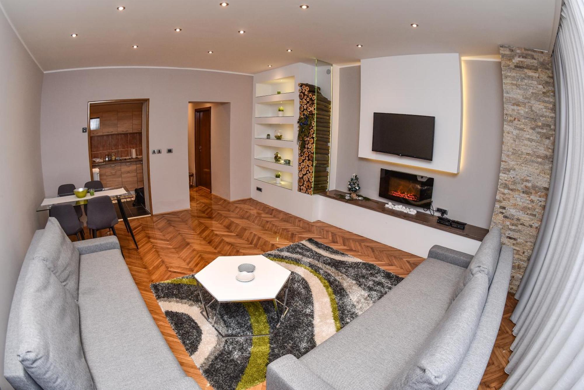 Chimney Modern Apartment ノヴィ・サド エクステリア 写真